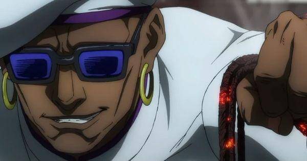 Black Rope terbakar ( Dok. Mappa / Jujutsu Kaisen 0 )