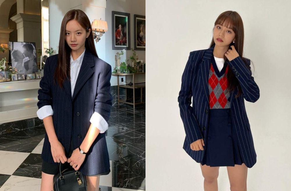 9 Inspirasi Outfit Smart Casual ala Lee Hyeri, Anti Gagal!