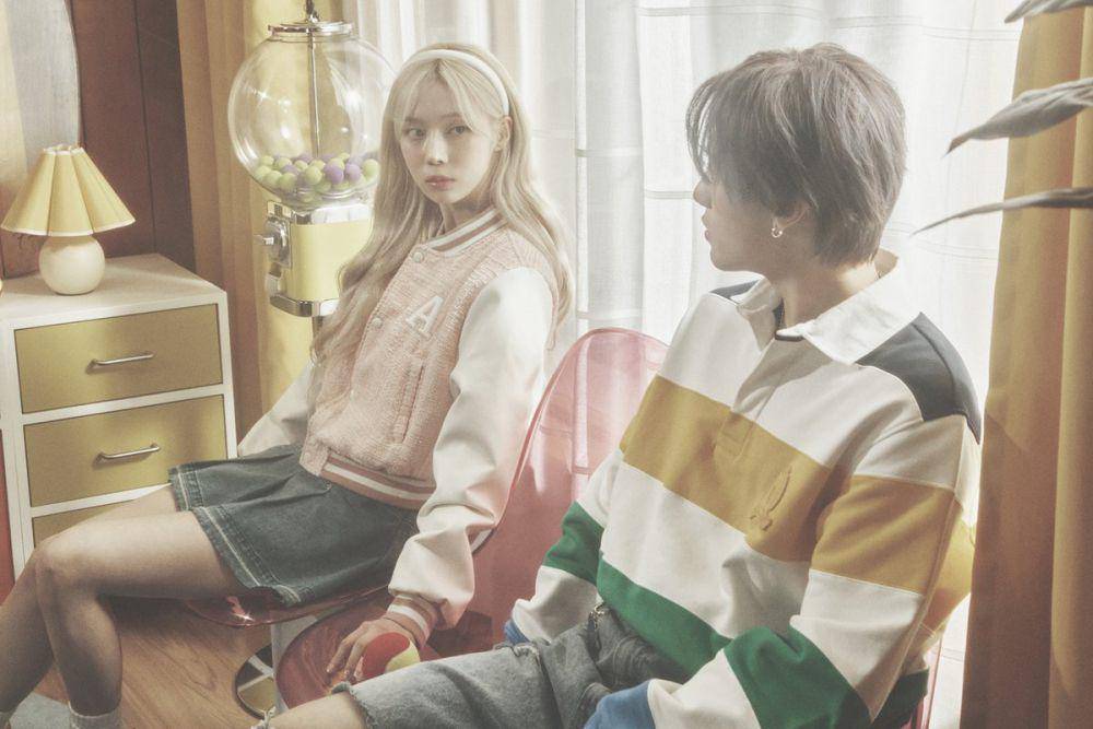Bang Yedam dan Winter aespa untuk single digital "Officially Cool" (twitter.com/_YEDAM_OFFICIAL)