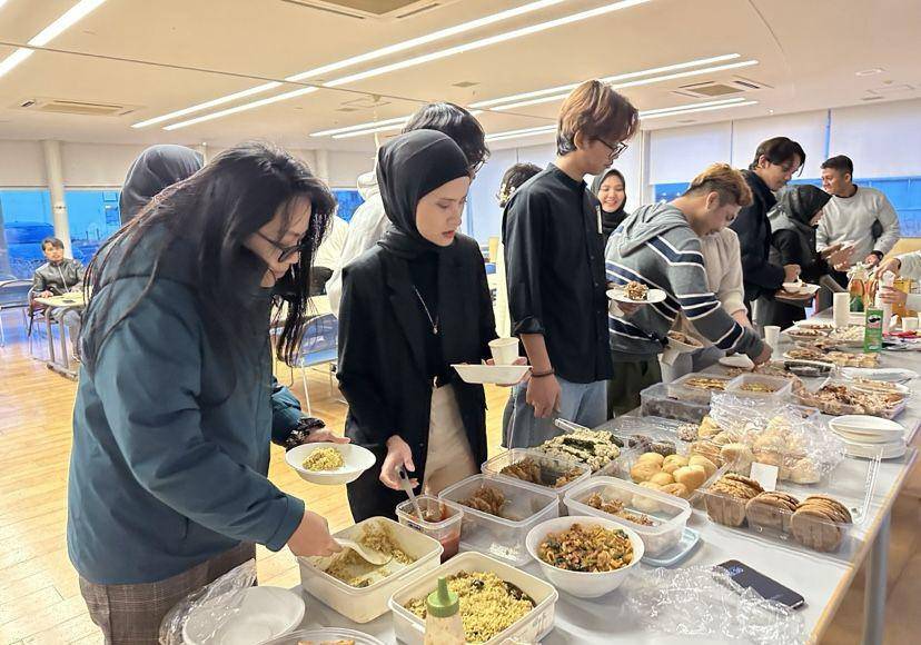 Suasana berbuka puasa di Kitakyushu, Jepang (Dok. Pribadi)