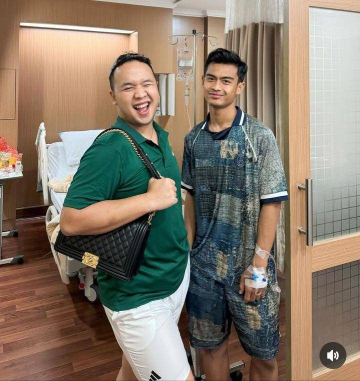 Kondisi Arhan dirawat di RS (Instagram.com/fachrulhadid)