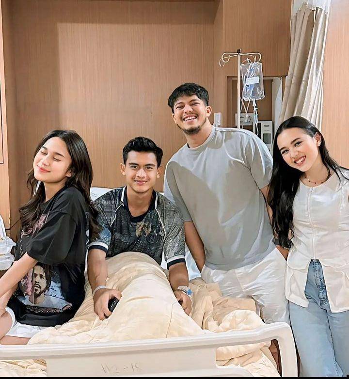 Kondisi Arhan dirawat di RS (Instagram.com/sadam.jpg)