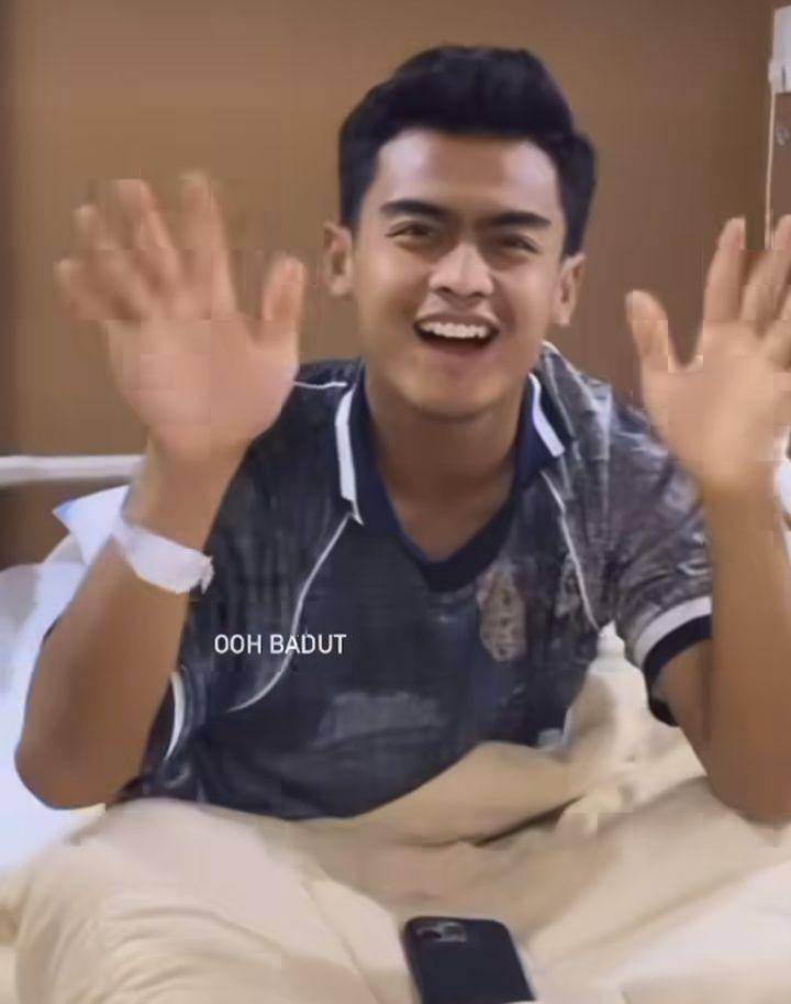 Kondisi Arhan dirawat di RS (Instagram.com/vanessaegas)