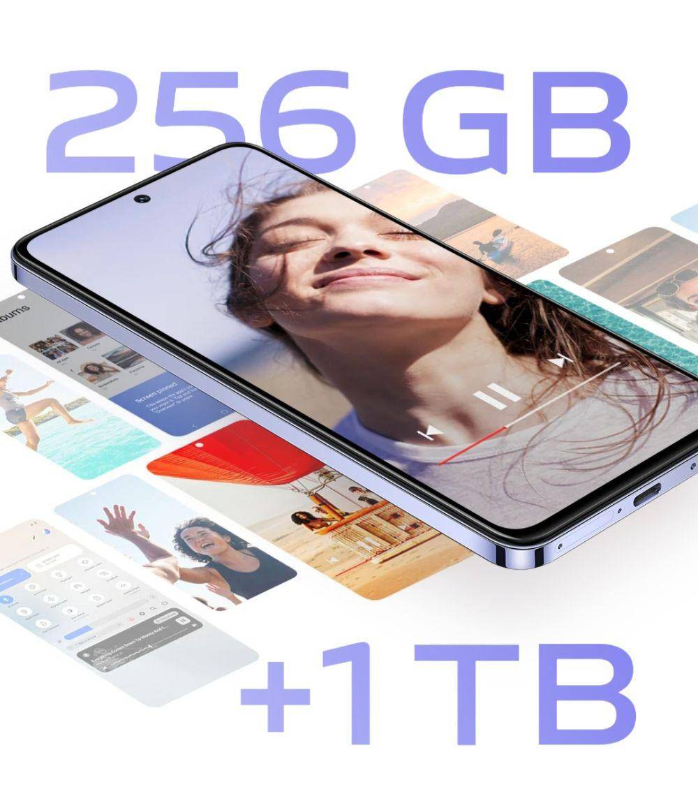 ilustrasi vivo Y100 5G dengan memori internal 256GB yang bisa diperluas dengan kartu microSD hingga 1TB (vivo.com)