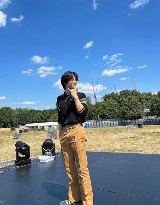 potret Suho EXO (instagram.com/kimjuncotton)