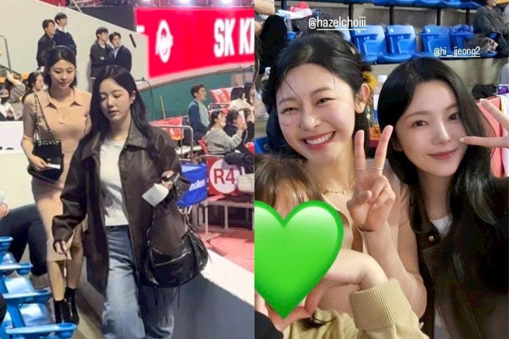 7 Potret Choi Hye Seon Perdana Nonton Pertandingan Lee Gwan Hee