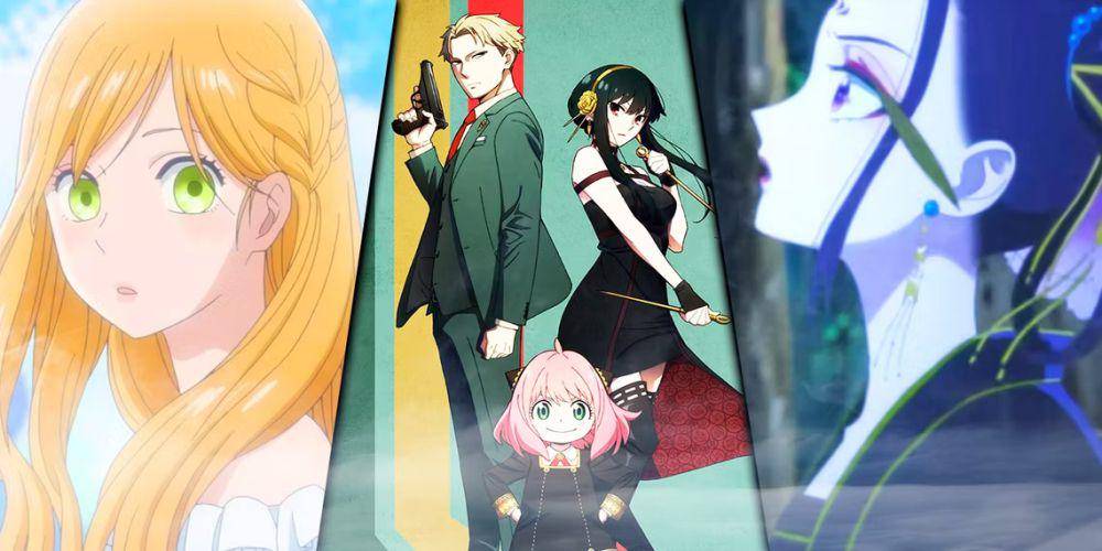 My Love Story with Yamada-kun at Lv999, Spy x Family dan Raven of the Inner Palace (dok. Madhouse/My Love Story with Yamada-kun at Lv999 | dok. Wit Studio/Spy x Family | dok. Bandai Namco Pictures/Raven of the Inner Palace)