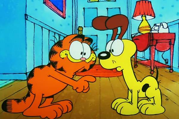 Salah satu cuplikan kartun Garfield (foxbusiness.com)