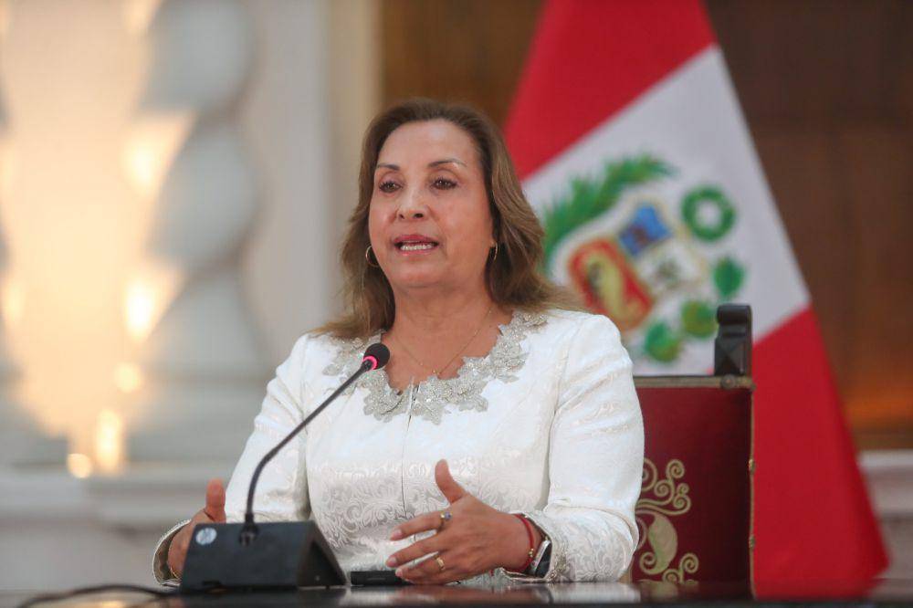 Presiden Peru Dina Boluarte (Twitter.com/Presidencia del Perú 🇵🇪)