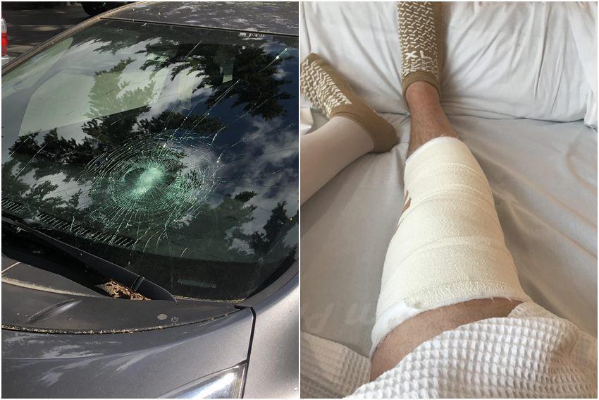 8 Momen Apes karena Golf, Ada Bola yang Kena Kaca Mobil