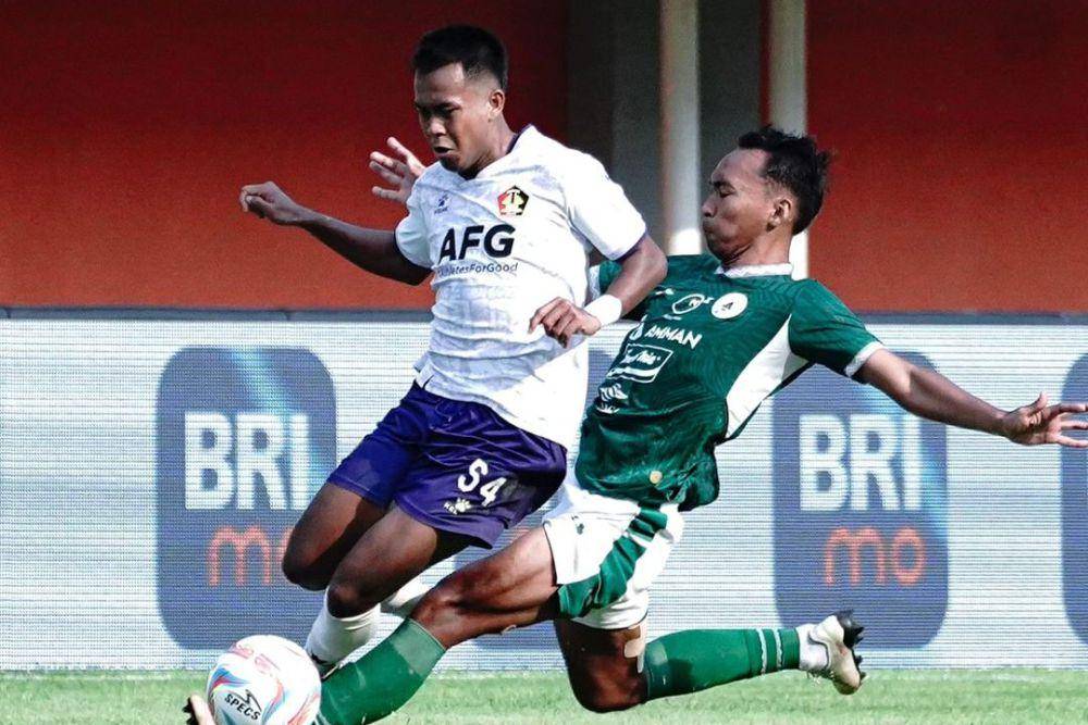 Persik dalam laga menghadapi PSS Sleman pada putaran pertama Liga 1 2023/2024. (instagram.com/persikfcofficial)