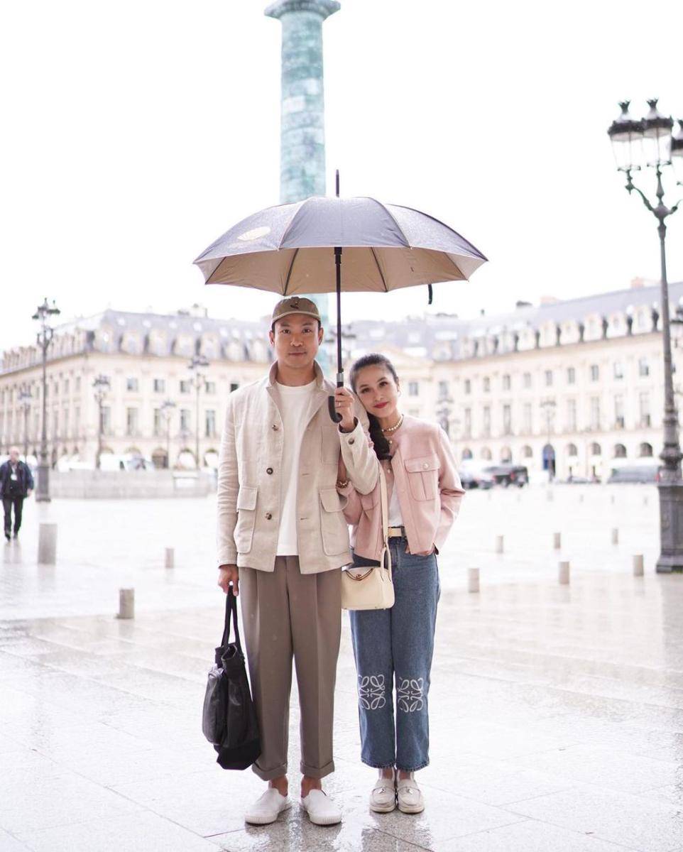 Potret OOTD ala Harvey Moeis (Instagram.com/sandradewi88)