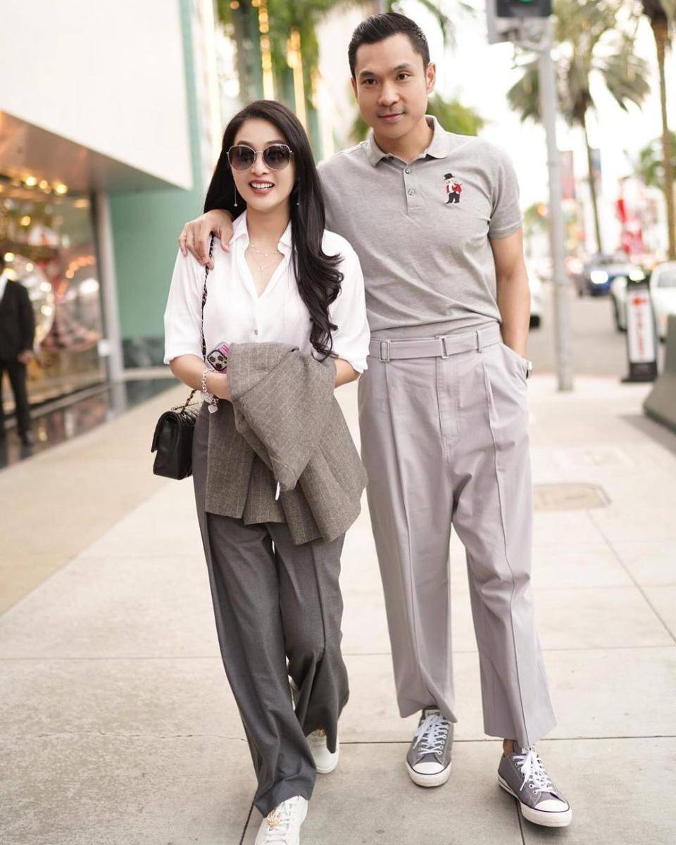 Potret OOTD ala Harvey Moeis (Instagram.com/sandradewi88)