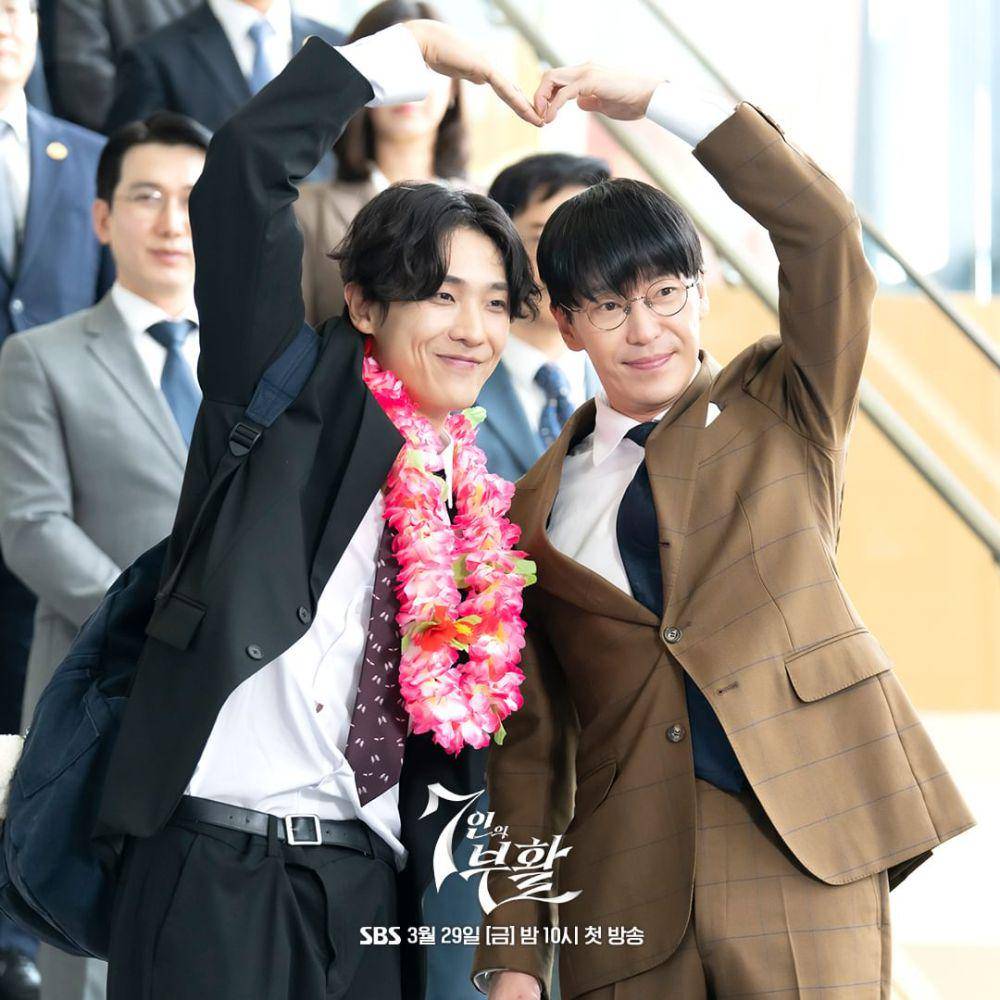 Min Do Hyuk (Lee Joon) dan Matthew Lee (Uhm Ki Joon) di drakor The Escape of the Seven: Resurrection (instagram.com/sbsdrama.official)