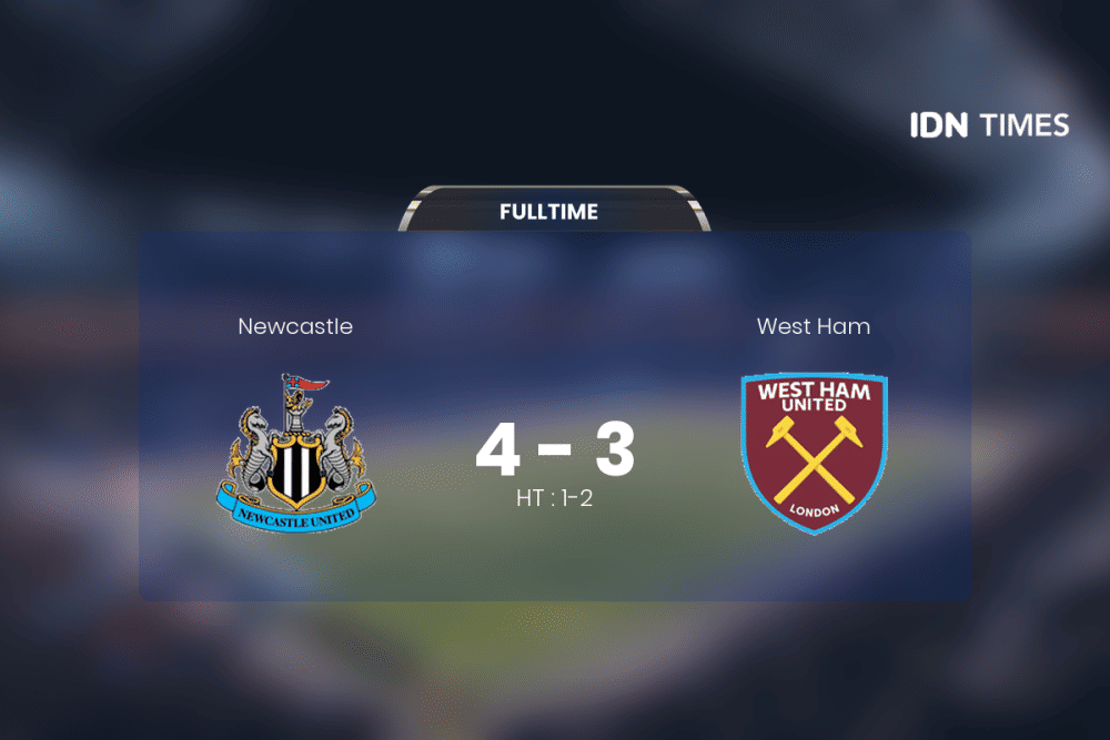 Newcastle Curi Poin Penuh Atas West Ham