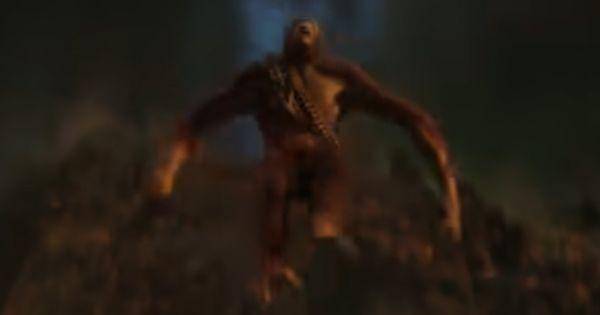 Skar King melompat tinggi ( Dok. Legendary Entertainment / Godzilla x Kong: The New Empire )