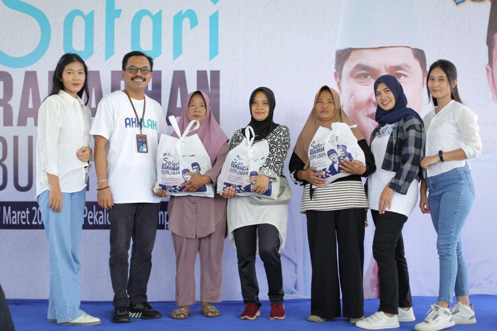 Jelang Lebaran, PNM Bagikan 1.000 Paket Sembako Murah di Lampung