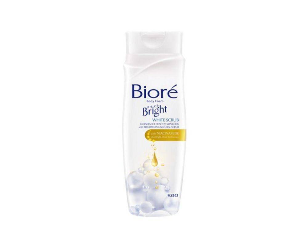 Biore Bright Body Foam White Scrub (kao.com)
