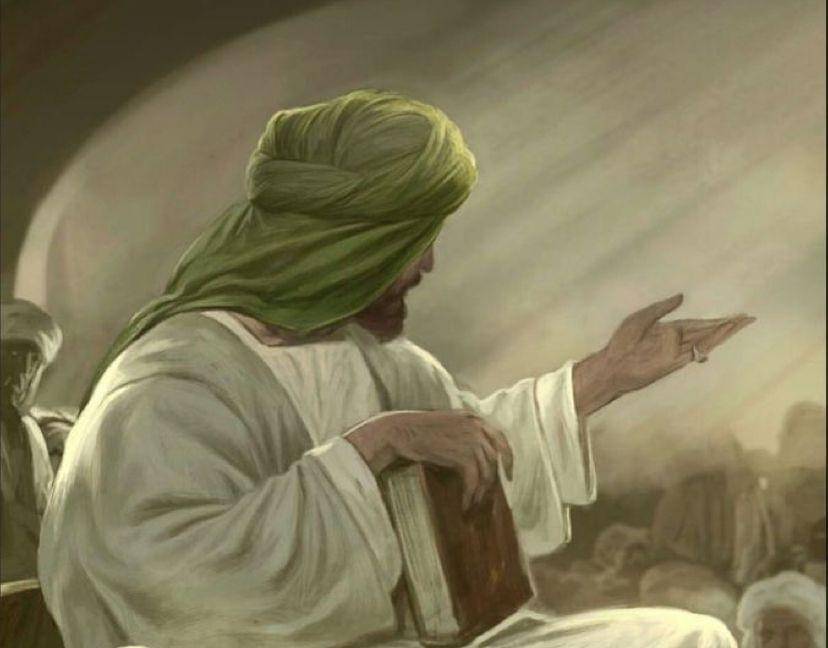 Ilustrasi sahabat Nabi. (Pinterest)