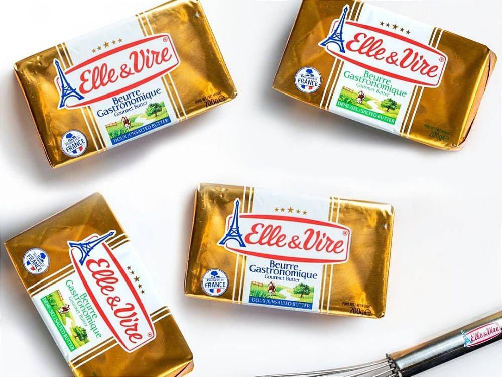 ilustrasi elle and vire butter (Instagram.com/elleetvire.id)