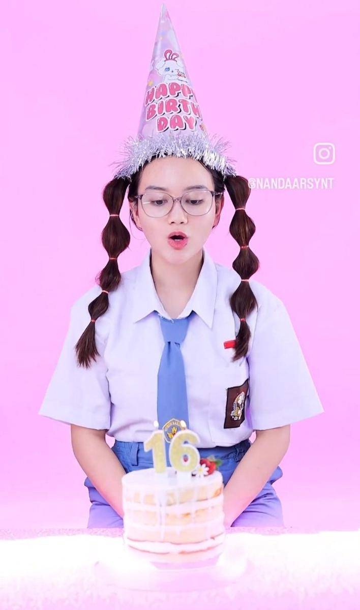 Nanda Arsyinta ulang tahun (Instagram.com/nandaarsynt)