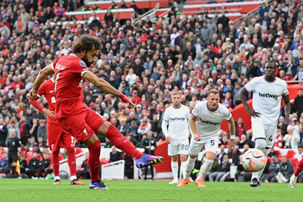 Liverpool melawan West Ham United di Premier League 2023/2024. (premierleague.com)