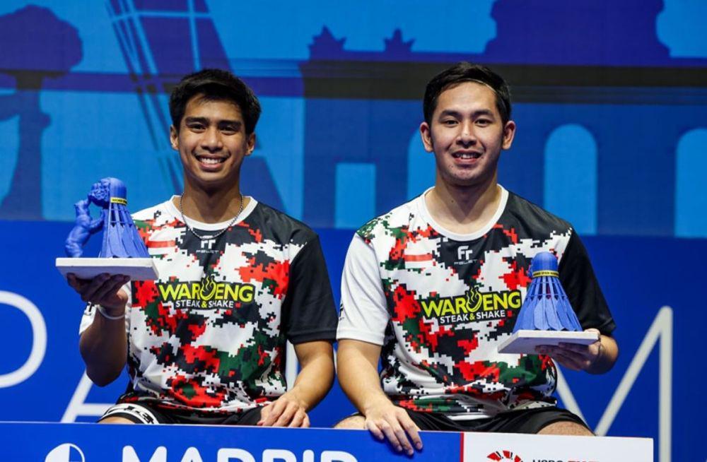 Menang di Laga Sengit, Sabar/Reza Juarai Spain Masters 2024
