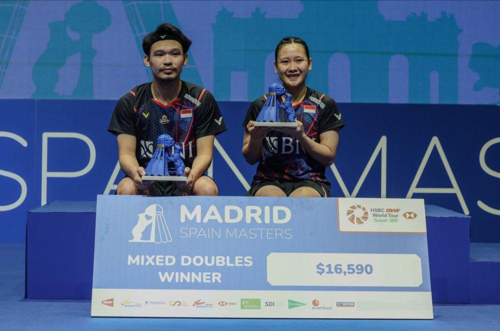 Kiprah Rinov/Phita di Turnamen BWF Eropa Tour 2024, Momen Bangkit!