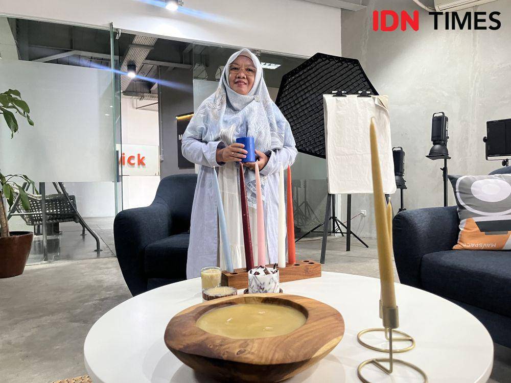 Pemilik Jakarta Candle, Yulianah. (IDN Times/Triyan)