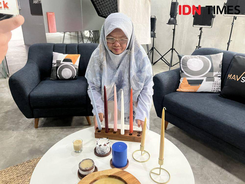 Pemilik Jakarta Candle, Yulianah. (IDN Times/Triyan)