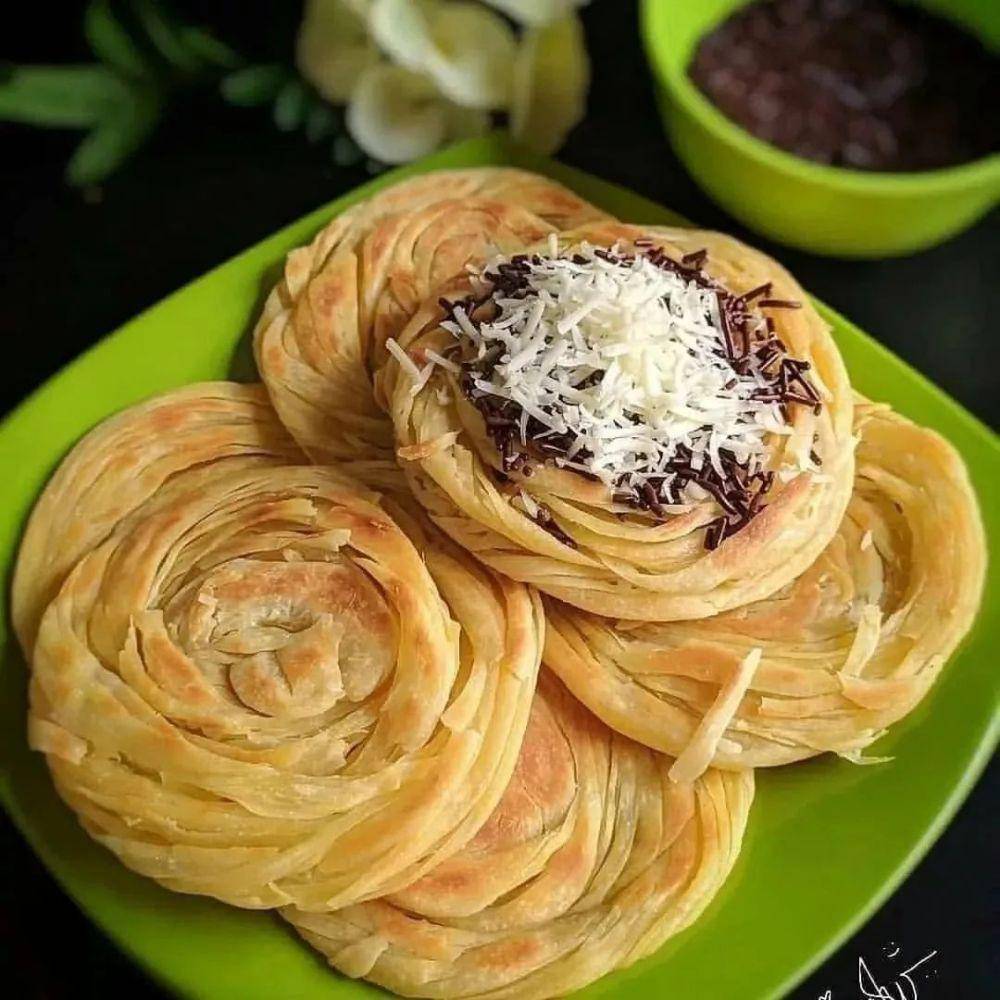 Roti maryam (instagram.com/resepcamilan)