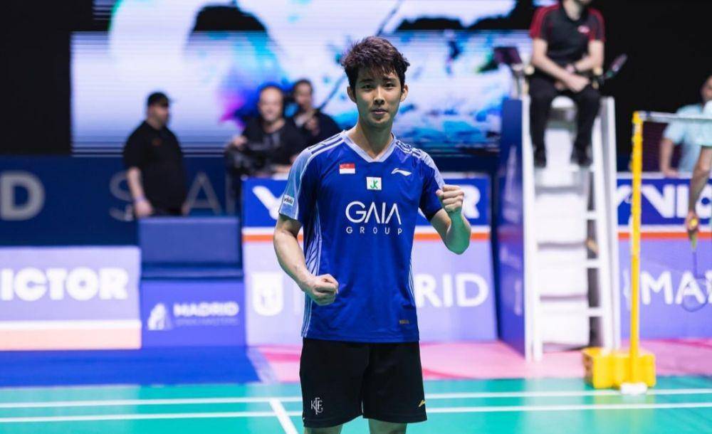 Tunggal putra Singapura, Loh Kean Yew juara di Spain Masters 2024 (instagram.com/badmintonspainworld)