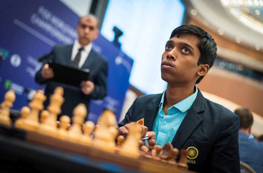 potret Rameshbabu Praggnanandhaa (twitter.com/FIDE_chess)