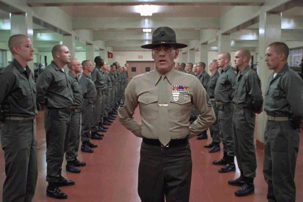 cuplikan adegan dalam film Full Metal Jacket (dok. Harrier Films/Full Metal Jacket)