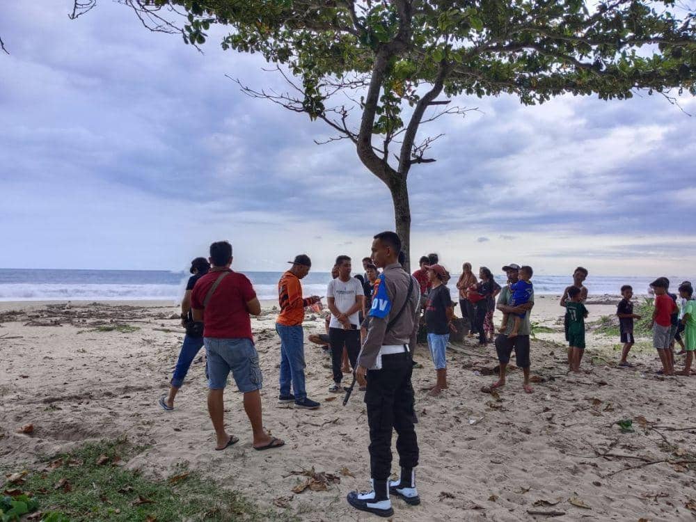 Pencarian MRI di Pantai Biha. (IDN Times/Istimewa)