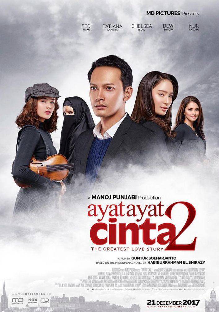 poster film Ayat-ayat Cinta 2 (instagram.com/filmaac)