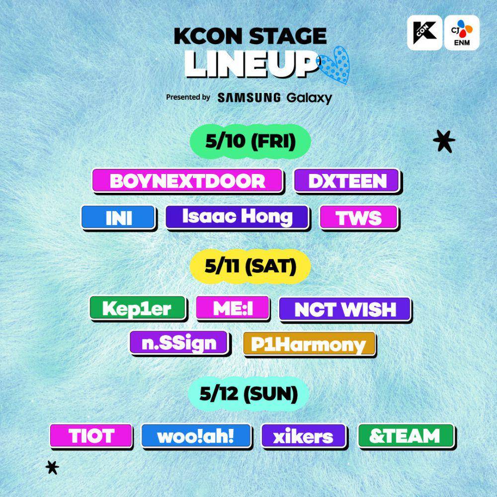 Jadwal dan line up KCON Japan 2024 (twitter.com/kconjapan)