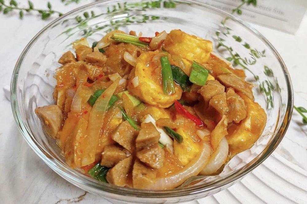 Resep Telur Tofu Asam Pedas, Menu Praktis Buat Sahur!