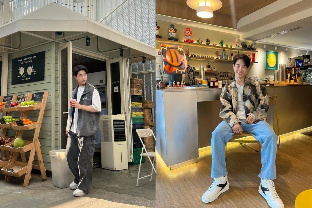 7 Ide Mix and Match Outer ala Aktor Kay Lertsittichai, Boyfriendable!