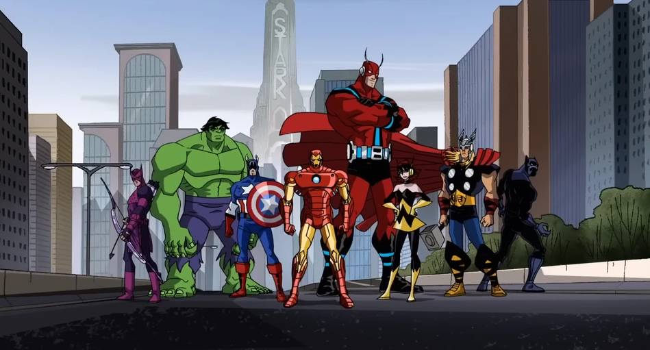 cuplikan dari serial animasi The Avengers: Earth's Mightiest Heroes (2010) (dok. Disney XD/The Avengers: Earth's Mightiest Heroes)