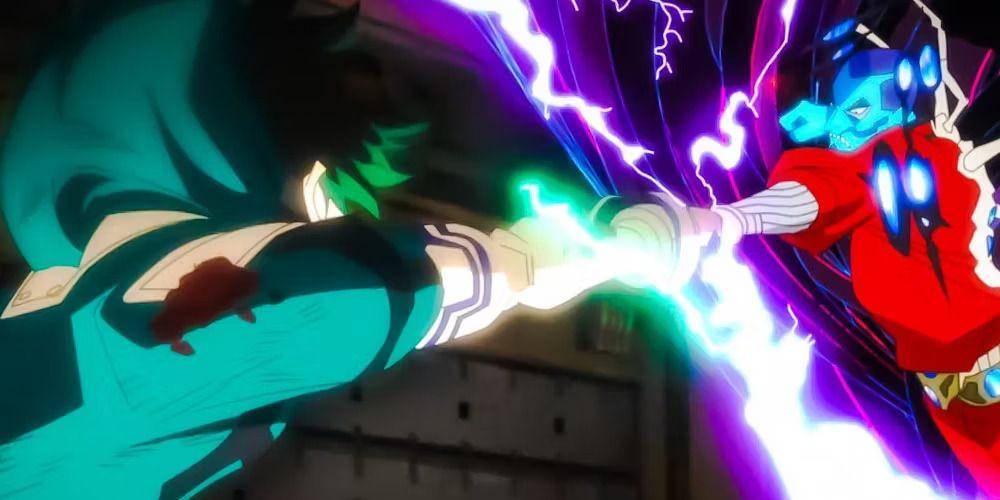 Cuplikan pertarungan My Hero Academia (dok. Bones/My Hero Academia)