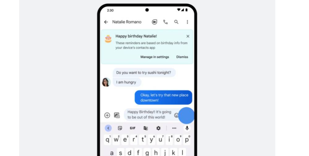 ilustrasi Google Message (blog. Google)