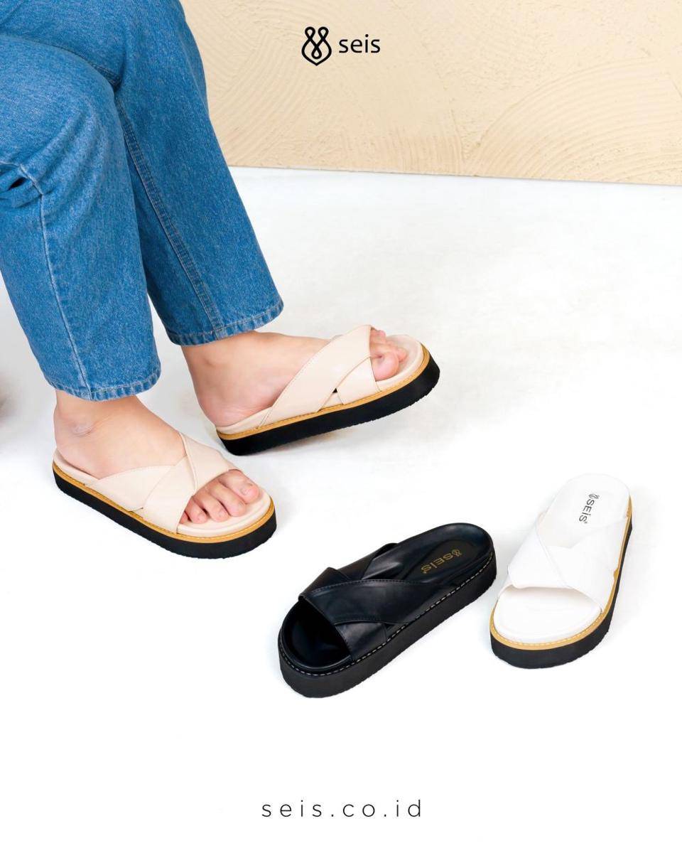 rekomendasi sandal dan selop 2024 (instagram.com/seisofficialshop)