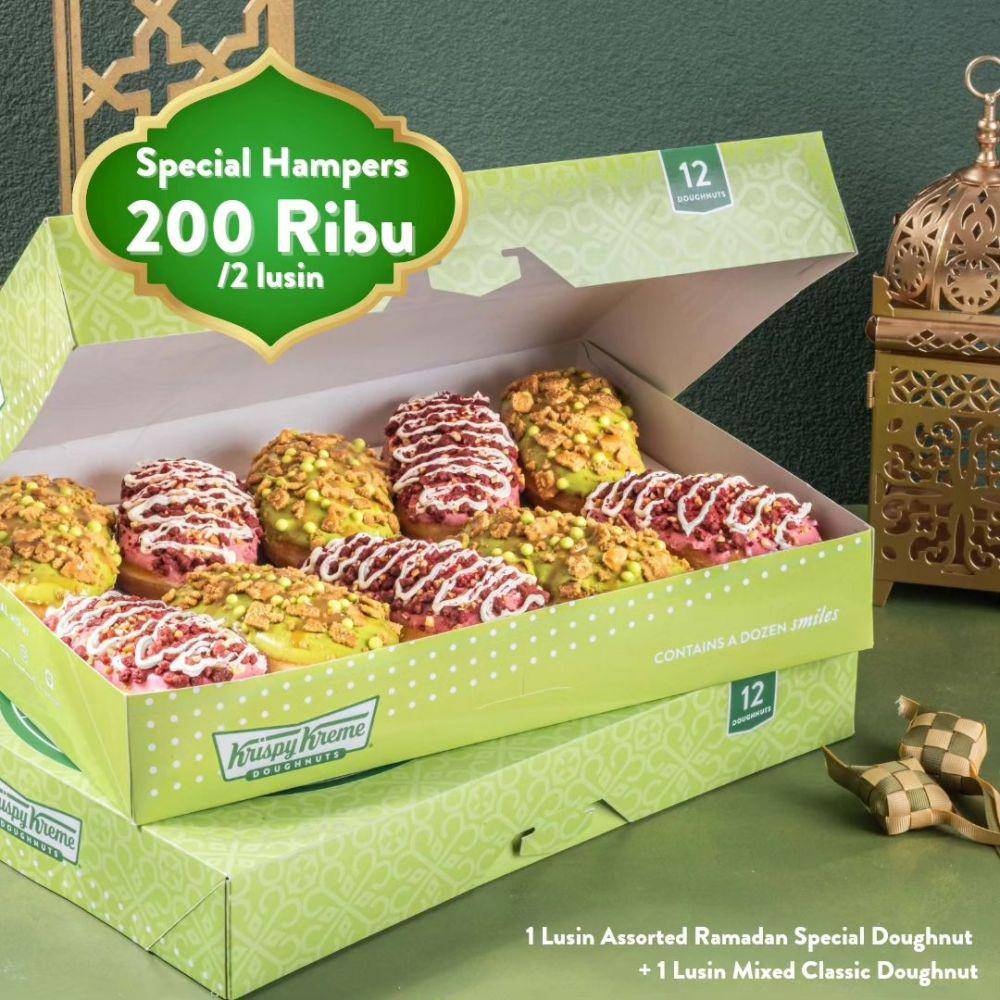 Promo Krispy Kreme Indonesia April 2024 (instagram.com/krispykremeid)