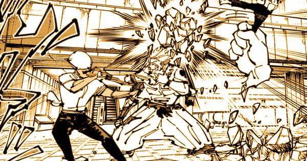 Miguel dan Larue vs Sukuna ( Dok. Shueisha / Jujutsu Kaisen )