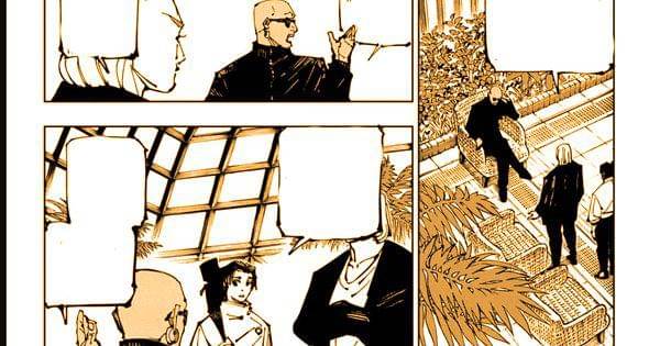 Pertemuan Yuta, Miguel dan Larue ( Dok. Shueisha / Jujutsu Kaisen )