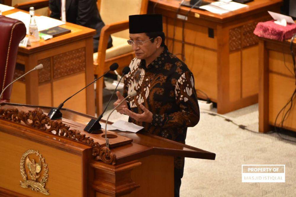 Nasaruddin Umar, Imam Besar Masjid Istiqlal, Jakarta (istiqlal.or.id)