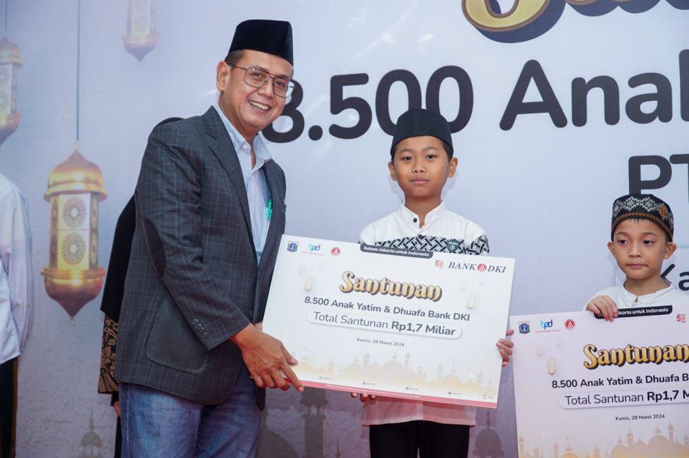 Bank DKI Berikan Santunan untuk 8.500 Yatim & Dhuafa