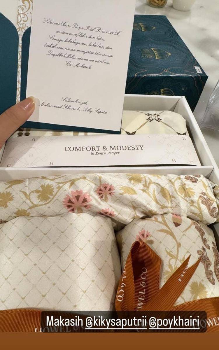 Hampers Lebaran para artis (instagram.com/Ashanty_ash)
