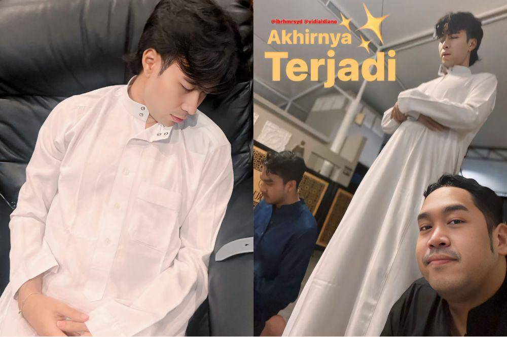 potret Vidi Aldiano kena prank sahabatnya di momen buka bersama (instagram.com/kresnajulio)